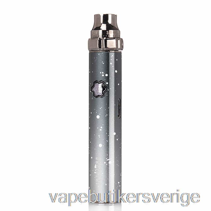 Vape Sverige Dazzleaf Squarii Top Twist 510 Batteri Svart Splatter